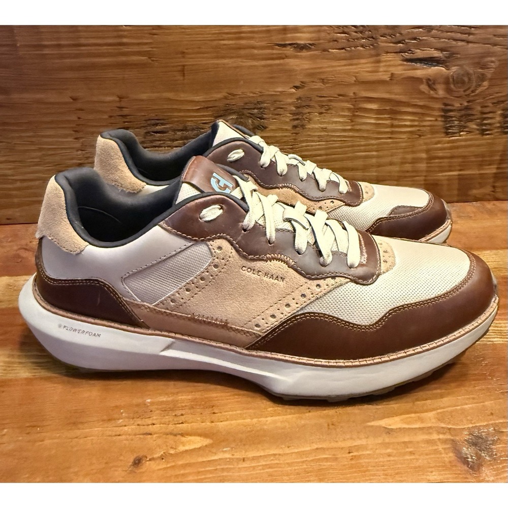 Cole Haan C38996 Size 13 Men's Grandpro Brown Flowerfoam Ashland Sneaker $170